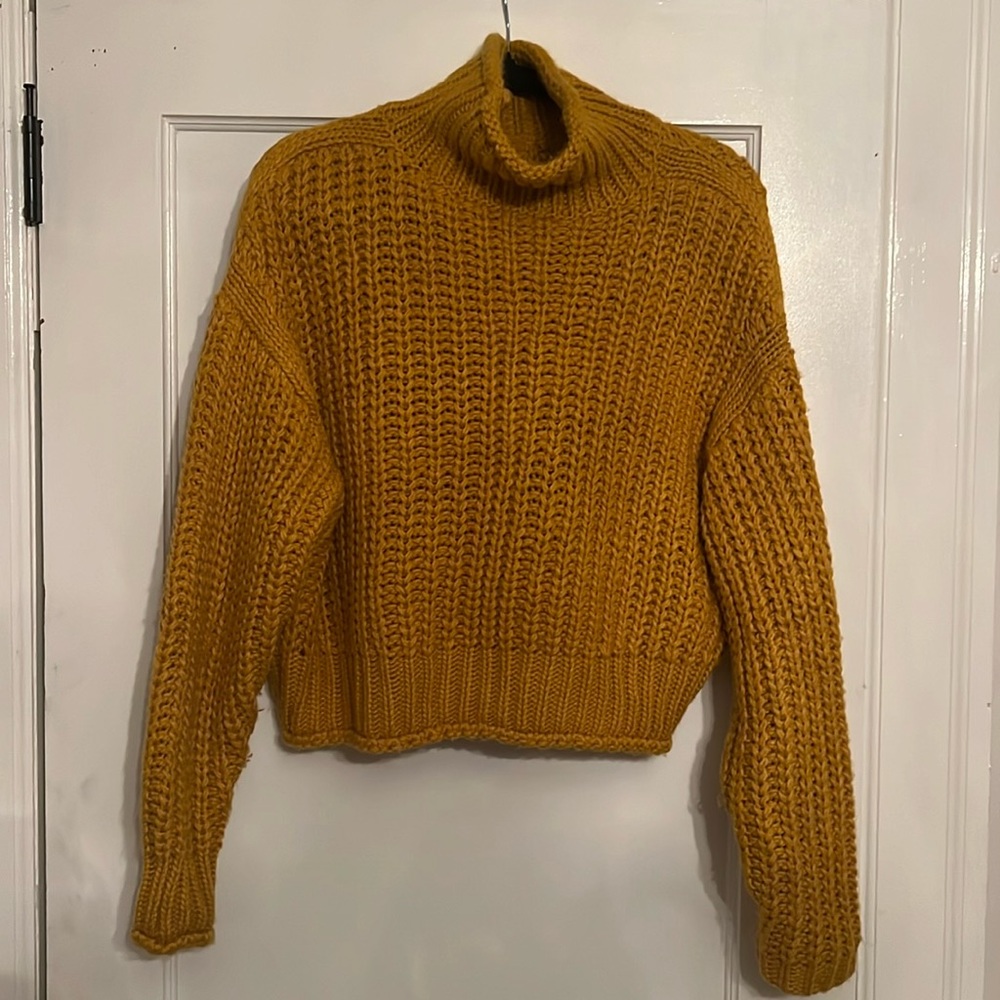H&M Fall cropped sweater